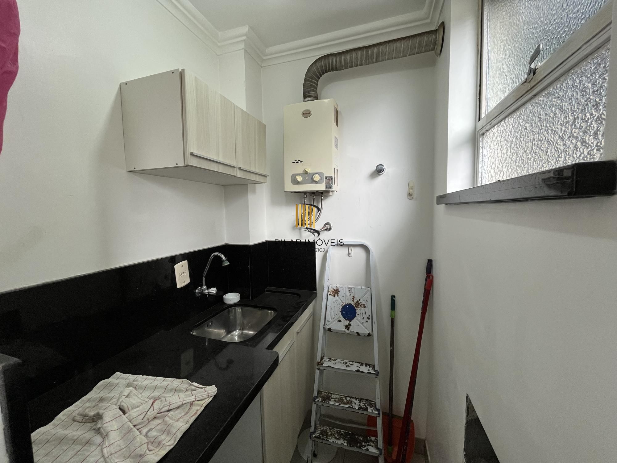 Apartamento de um quarto e uma vaga de garagem no Centro de Porto Alegre
