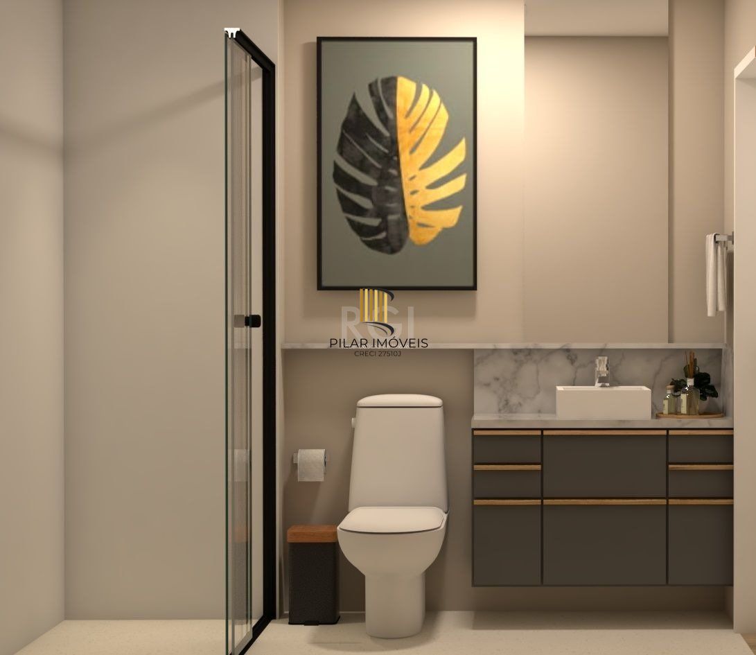 Apartamento para Venda - 59.93m², 2 dormitórios, sendo 1 suites, 1 vaga - São João