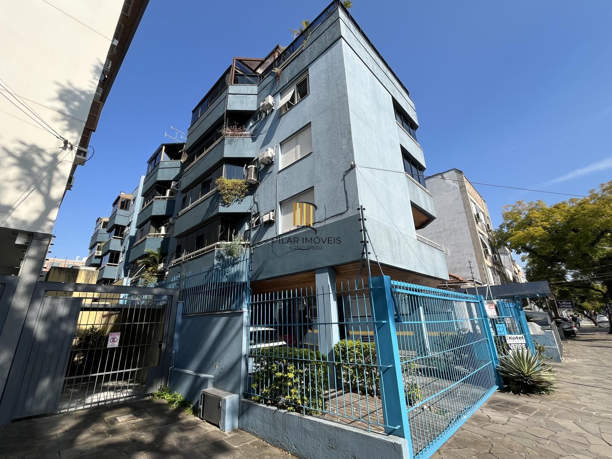 Apartamento de 1 quarto, sacada e uma vaga de garagem no bairro Santana POA/RS.