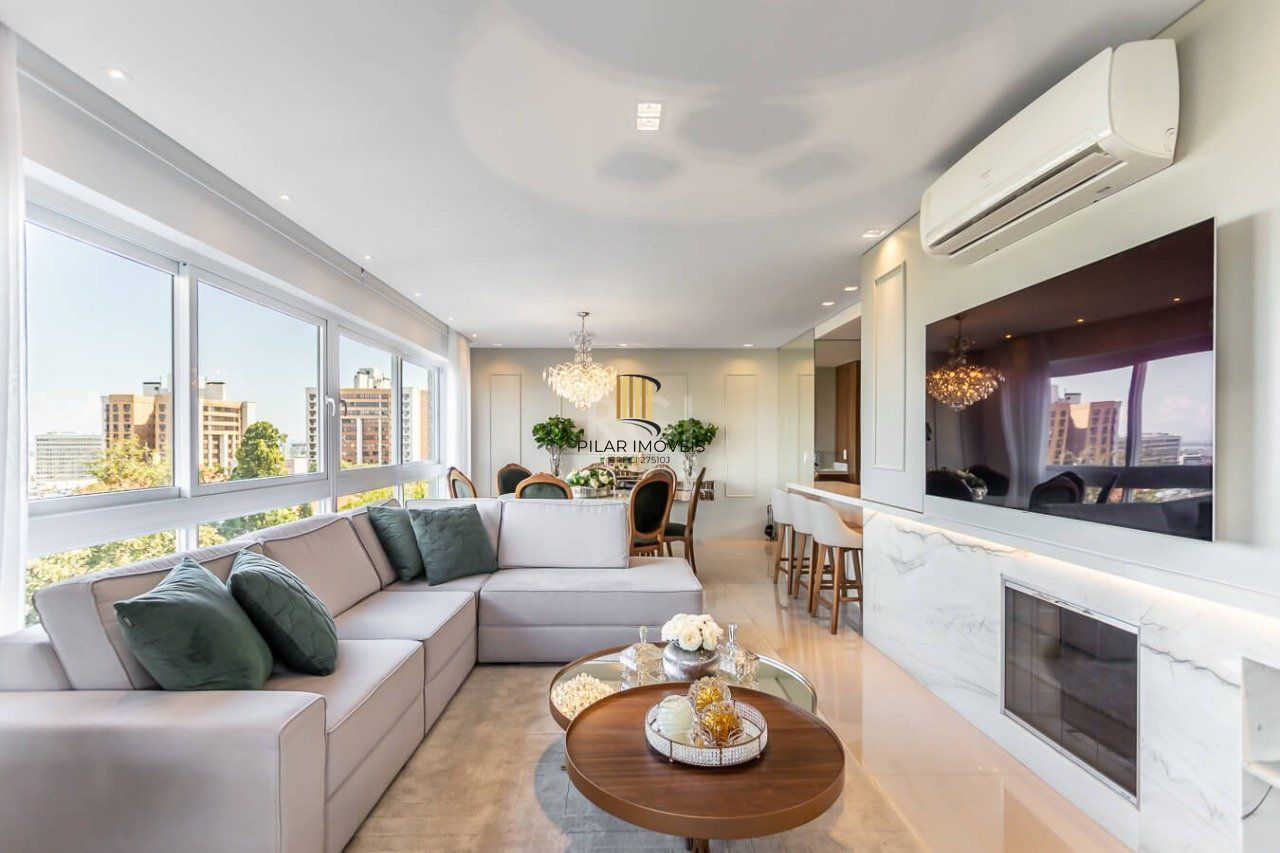 Apartamento para Venda - 207.67m², 3 dormitórios, sendo 3 suites, 3 vagas - Rio Branco - Pilar Imóveis