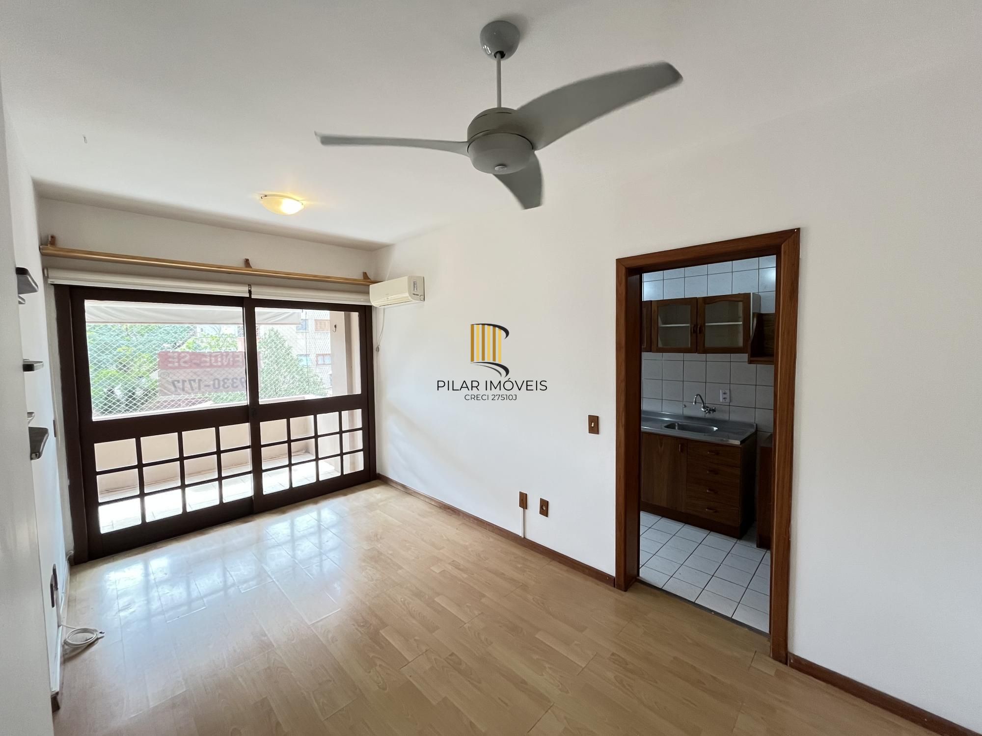 Apartamento de 1 quarto, 2 banheiros e 1 vaga de garagem no bairro Menino Deus - Pilar Imóveis