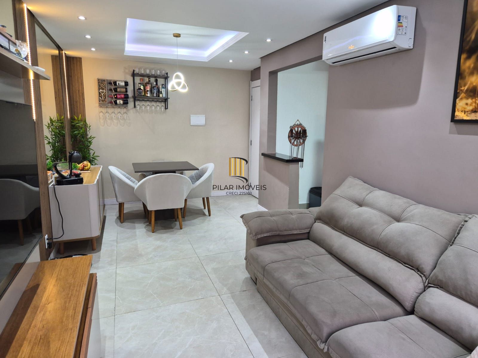 Apartamento de 3 quartos, suíte e 1 vaga de garagem