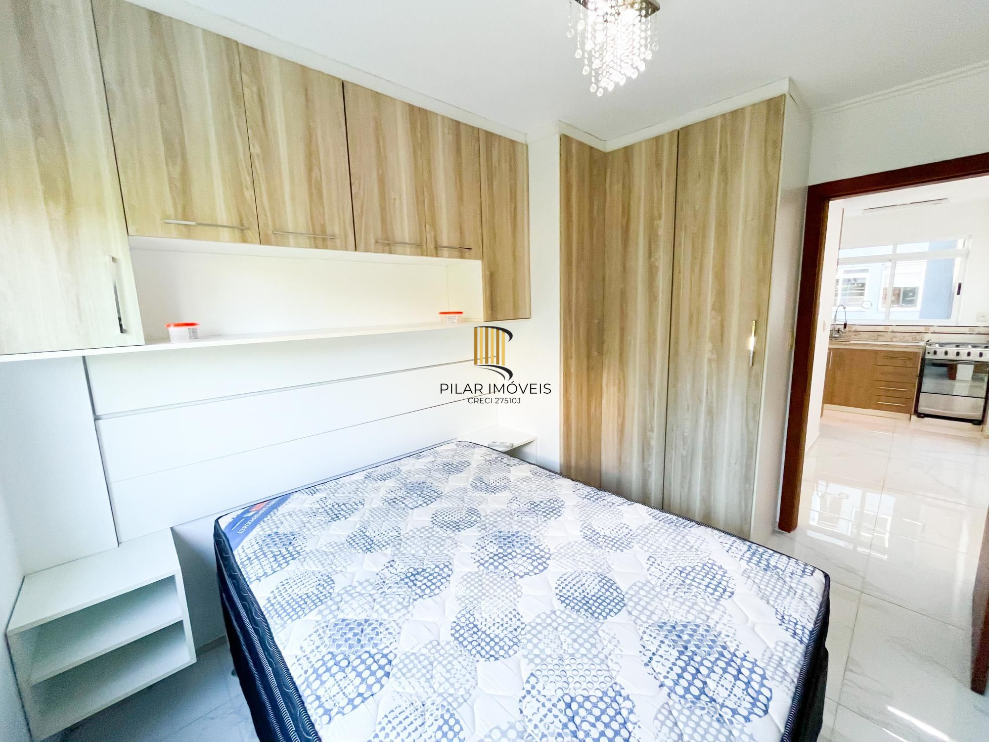 Apartamento de 1 quarto, churrasqueira e 1 vaga de garagem no bairro Petrópolis