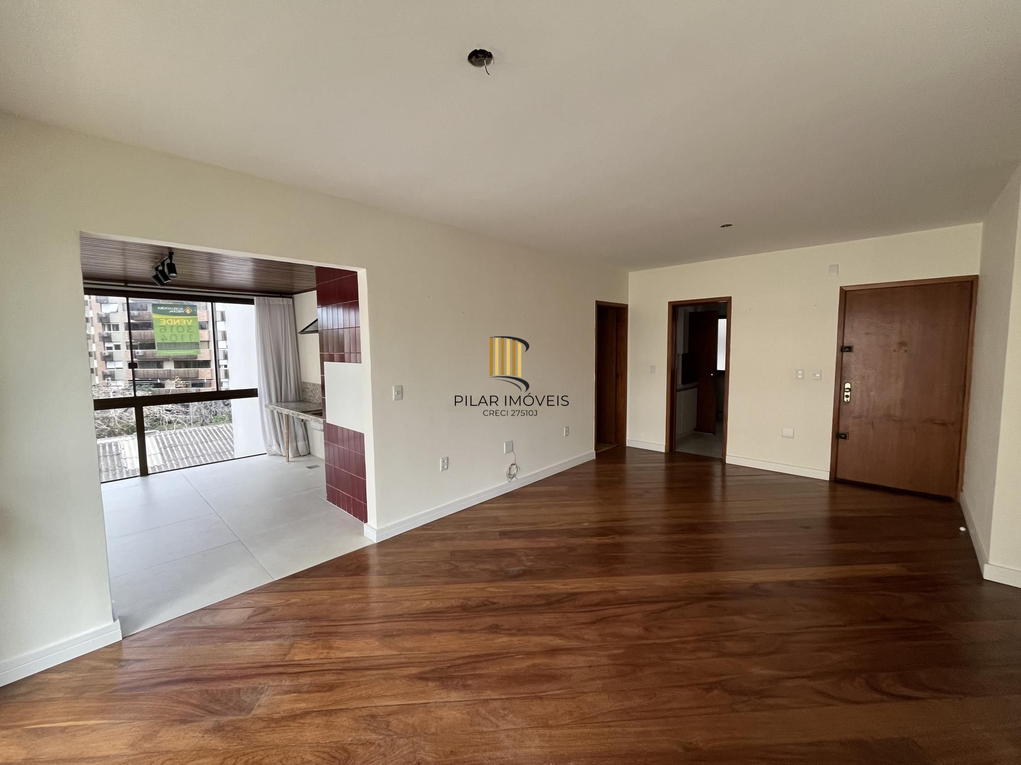 Apartamento de 2 quartos, churrasqueira, lareira e garagem no bairro Bela Vista