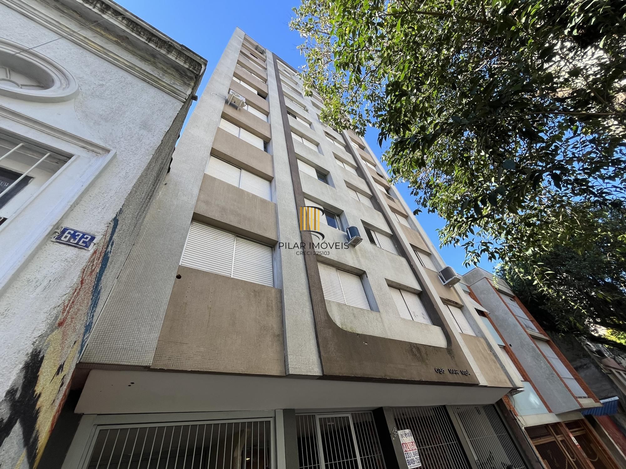 Vista para o Guaiba - Um quarto, cozinha e banheiro na Duque de Caxias - Centro