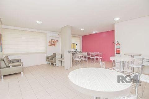 Apartamento, no bairro Chácara das pedras. Churrasqueira, 1 vaga, 3 quartos