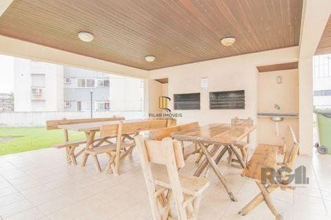 Apartamento, no bairro Chácara das pedras. Churrasqueira, 1 vaga, 3 quartos