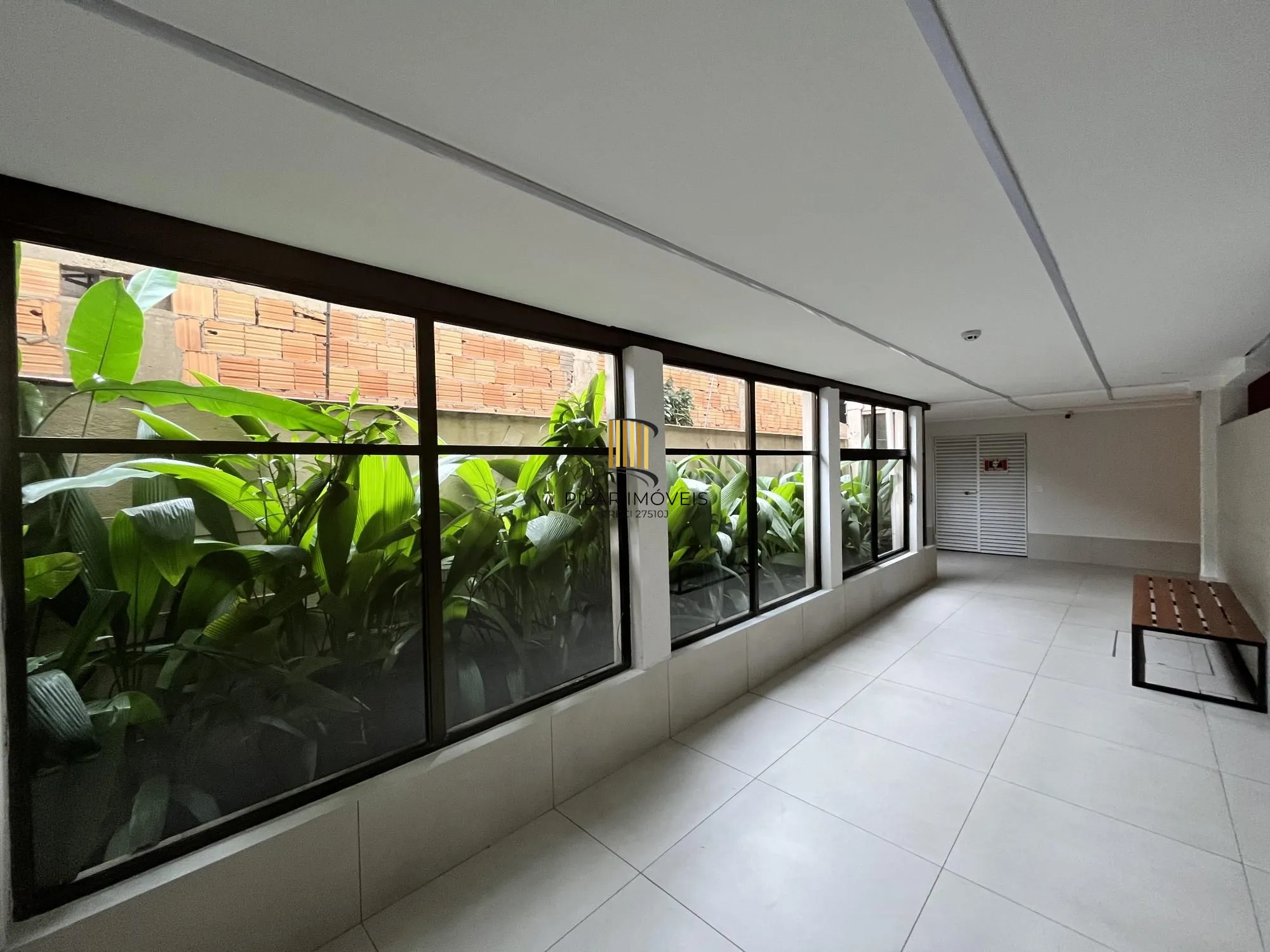 Apartamento garden de 1 dormitório transformado 2 quartos no bairro Cidade Baixa