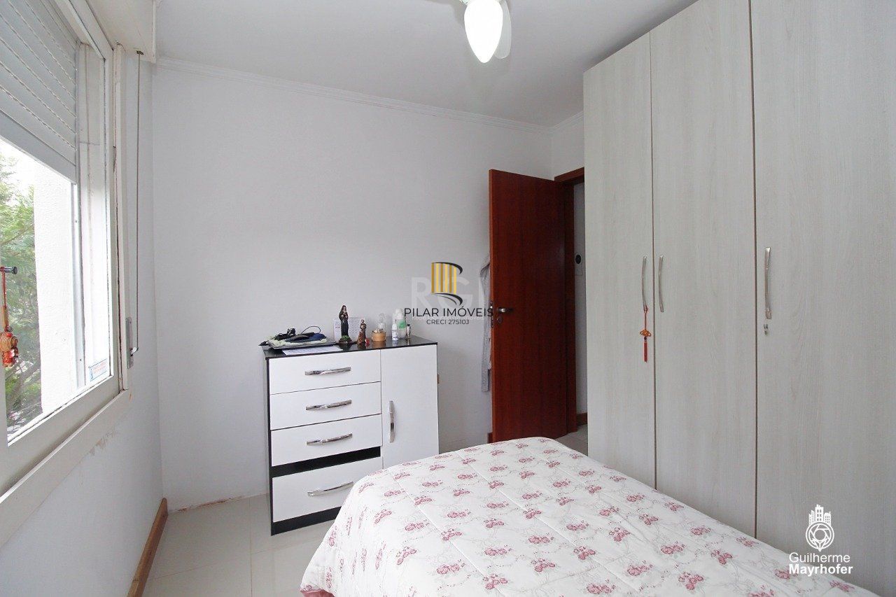 Apartamento de dois quartos e uma vaga de garagem no bairro Tristeza em Porto Alegre