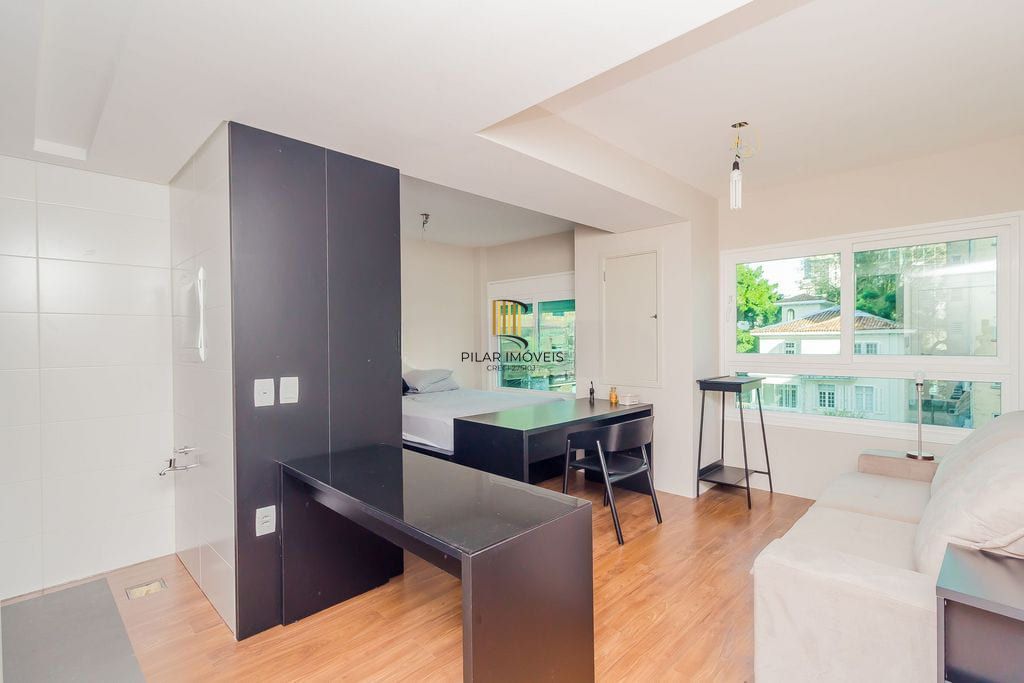 Apartamento de 1 quarto (studio) e uma vaga no bairro Moinhos de Vento em POA