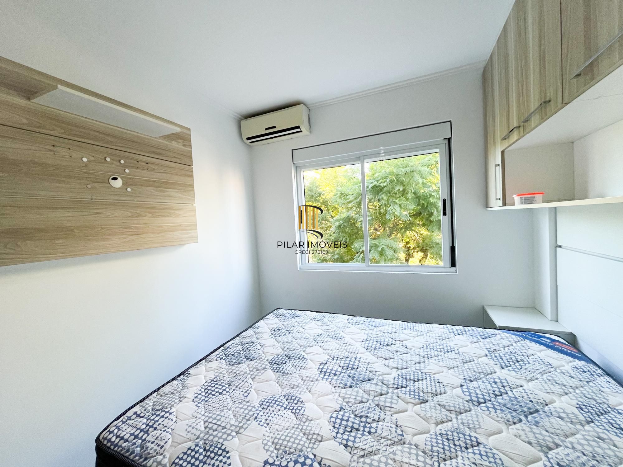 Apartamento de 1 quarto, churrasqueira e 1 vaga de garagem no bairro Petrópolis
