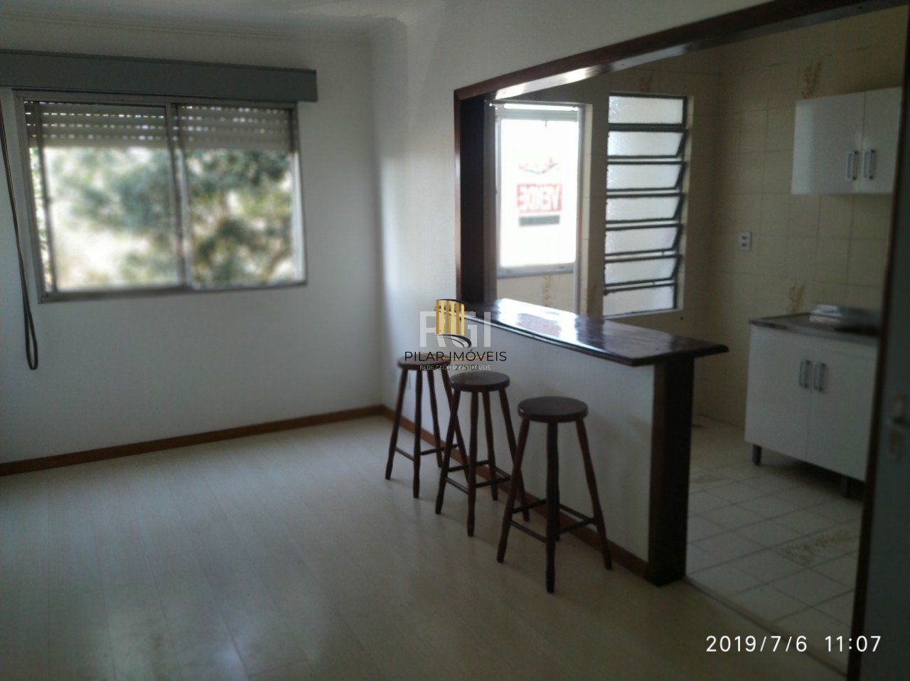 Apartamento para Venda - 39.17m², 1 dormitório, 1 vaga - Santa Tereza