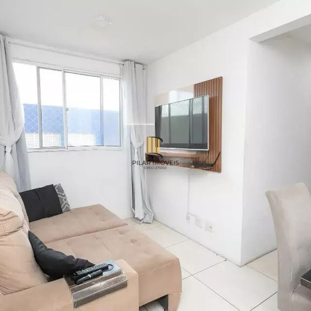 Apartamento 2 dormitórios no Humaitá – Semi mobiliado, 1 vaga. - Pilar Imóveis