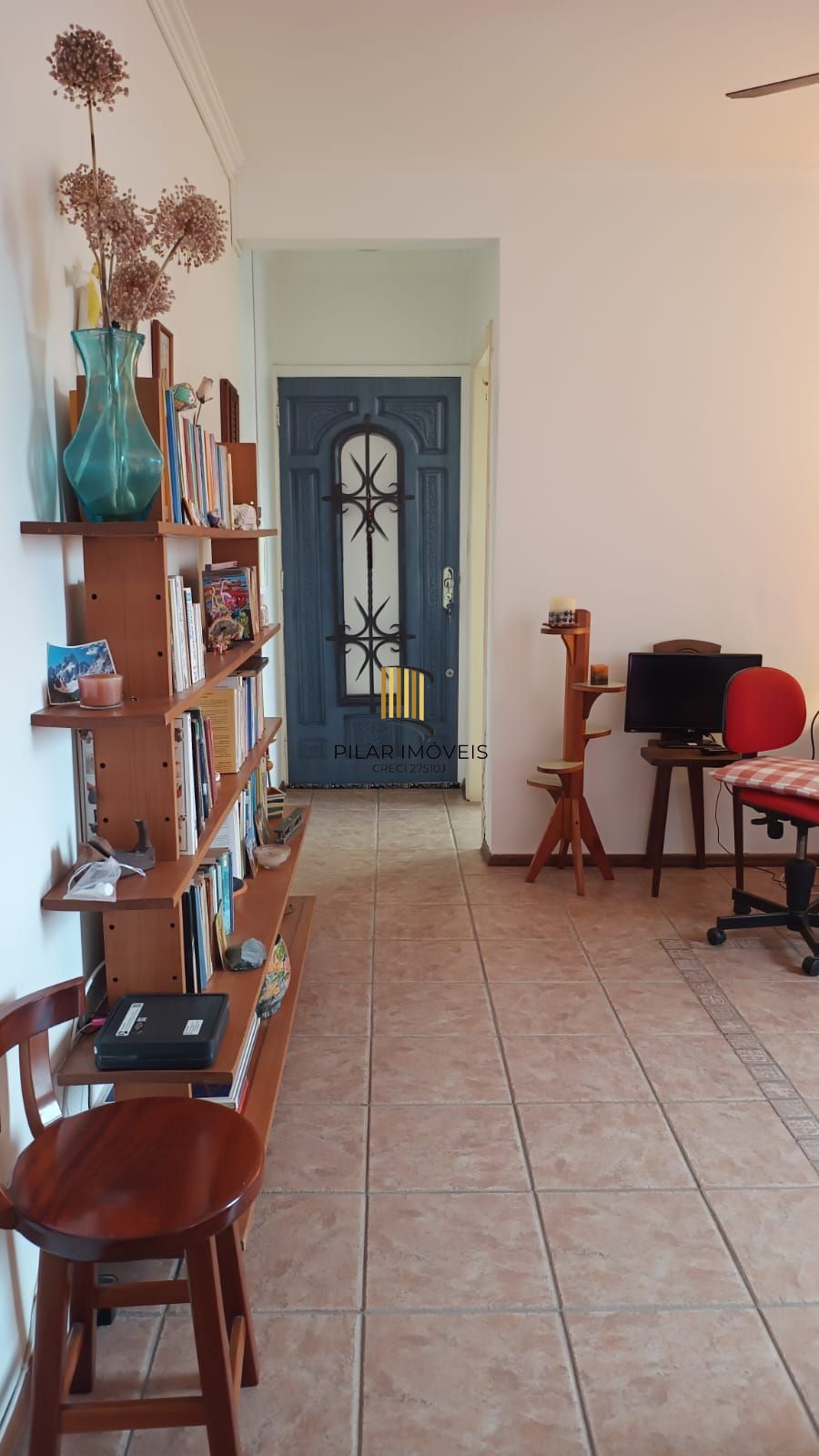 Apartamento garden de 1 dormitório transformado em 2 quartos no bairro Azenha