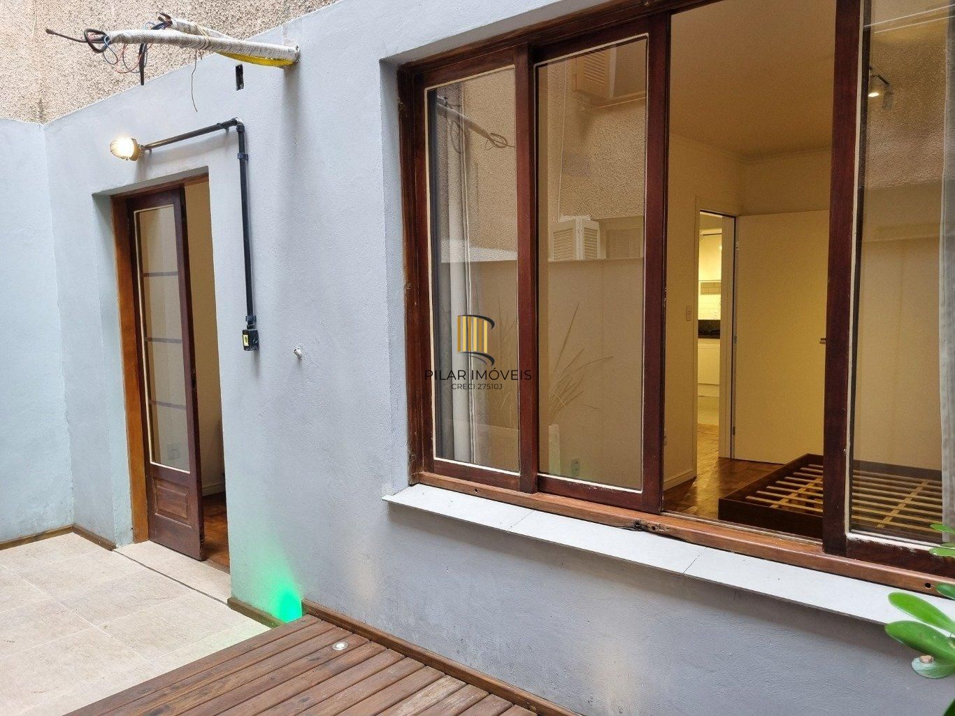 Apartamento desocupado de um quarto Centro de Porto Alegre