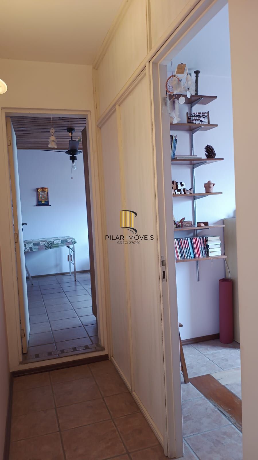 Apartamento garden de 1 dormitório transformado em 2 quartos no bairro Azenha