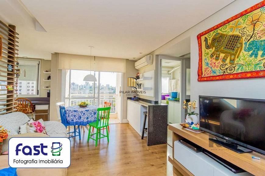 Apartamento para Venda - 74.64m², 3 dormitórios, sendo 1 suites, 2 vagas - Passo da Areia - Pilar Imóveis