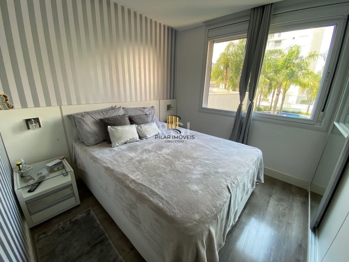 Apartamento de dois dormitórios, duas suítes e duas vagas de garagem no Prado Gallerie,  condomínio com infra estrutura de lazer e segurança, próximo aos shoping iguatemi e bourbom, parque Germânia, b