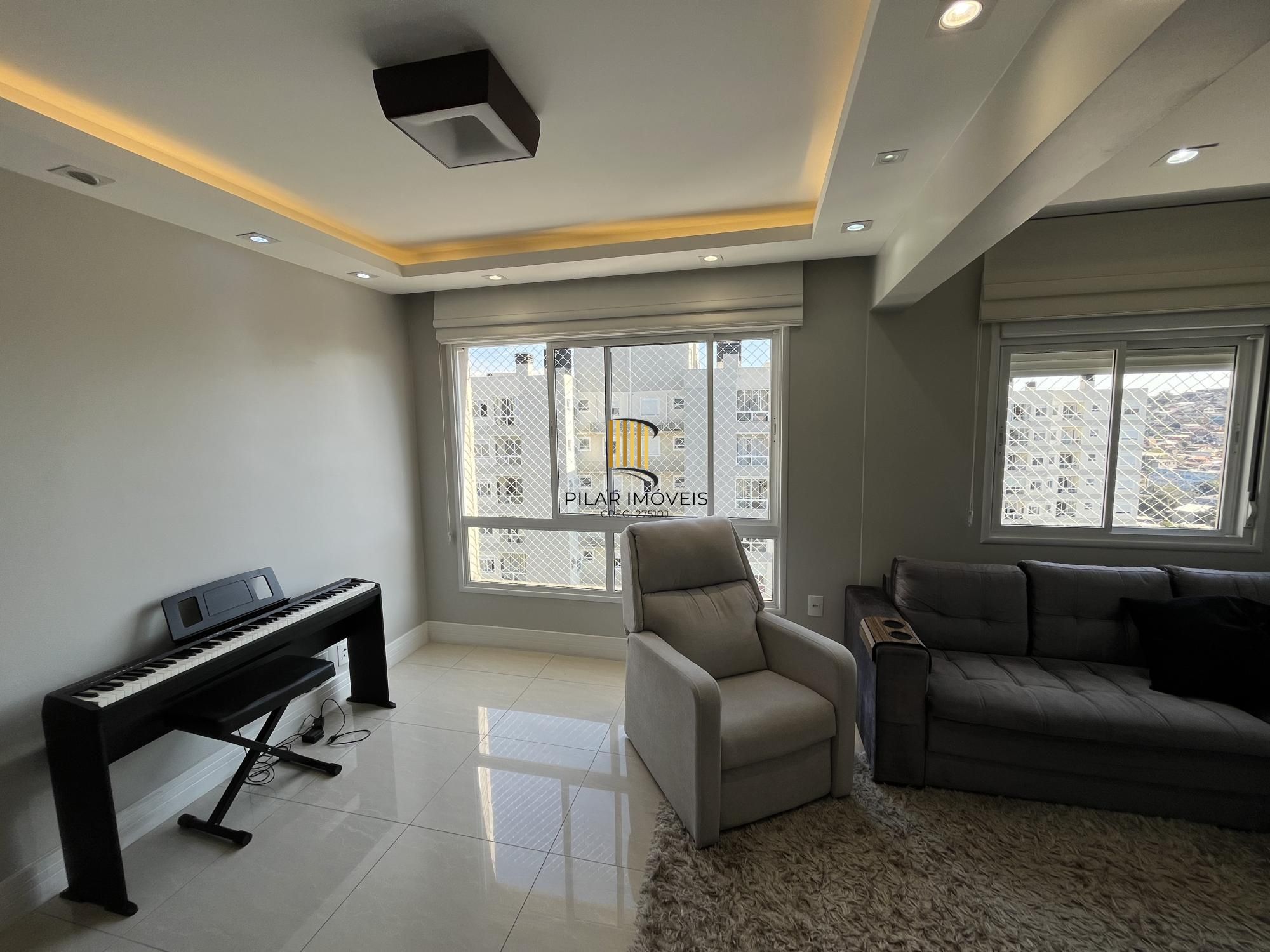 Apartamento de 3 quartos, suite e 2 vagas de garagem no bairro Jardim Carvalho