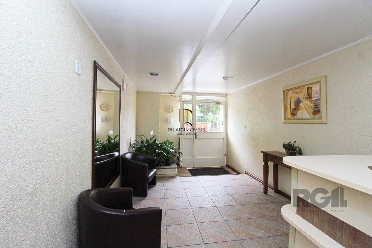 Apartamento de um dormitório na rua Washington Luiz, Centro Histórico de Porto Alegre.  