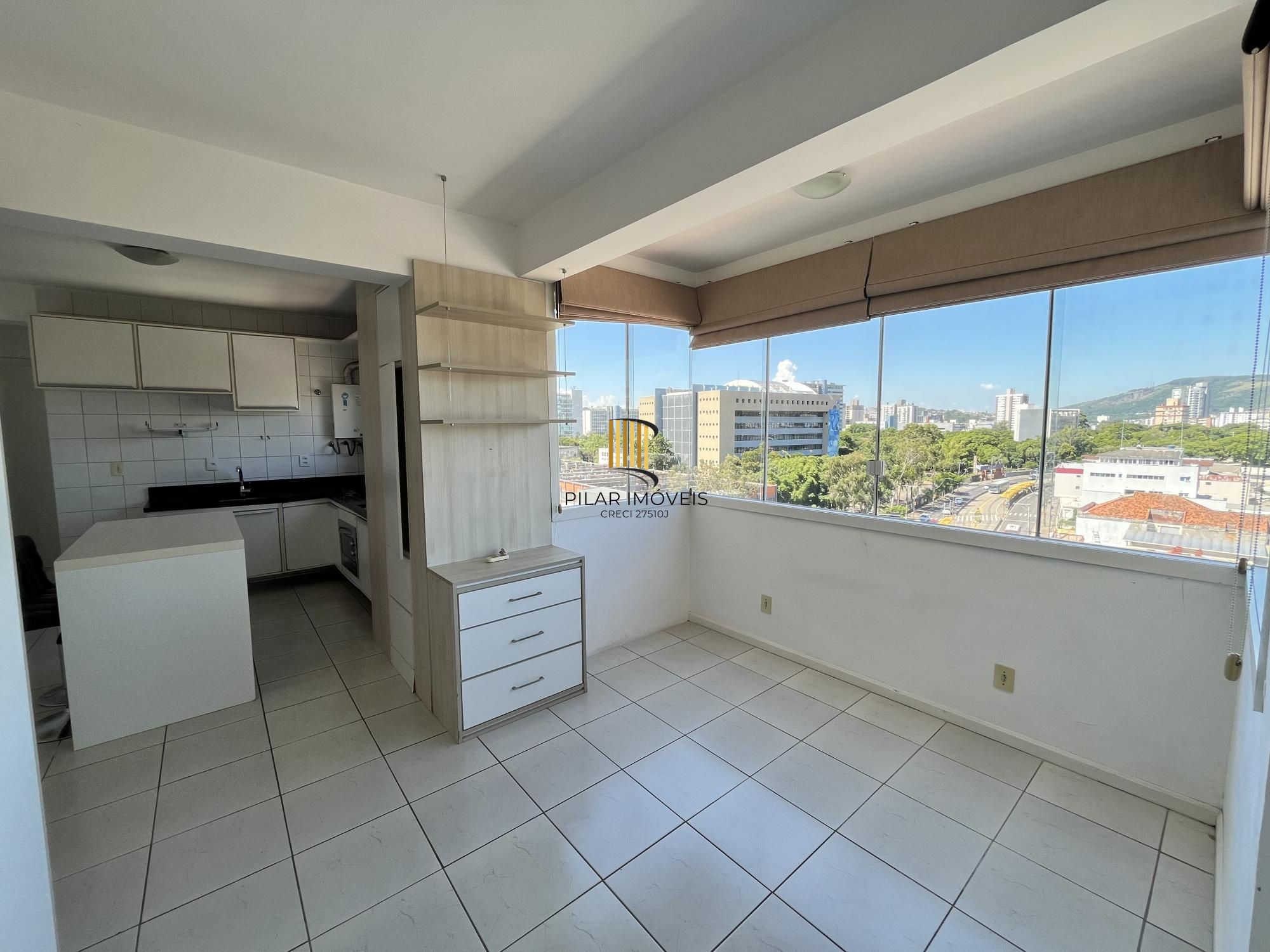 Apartamento de 1 quarto e 1 vaga de garagem em frente a PUC na Bento Gonçalves