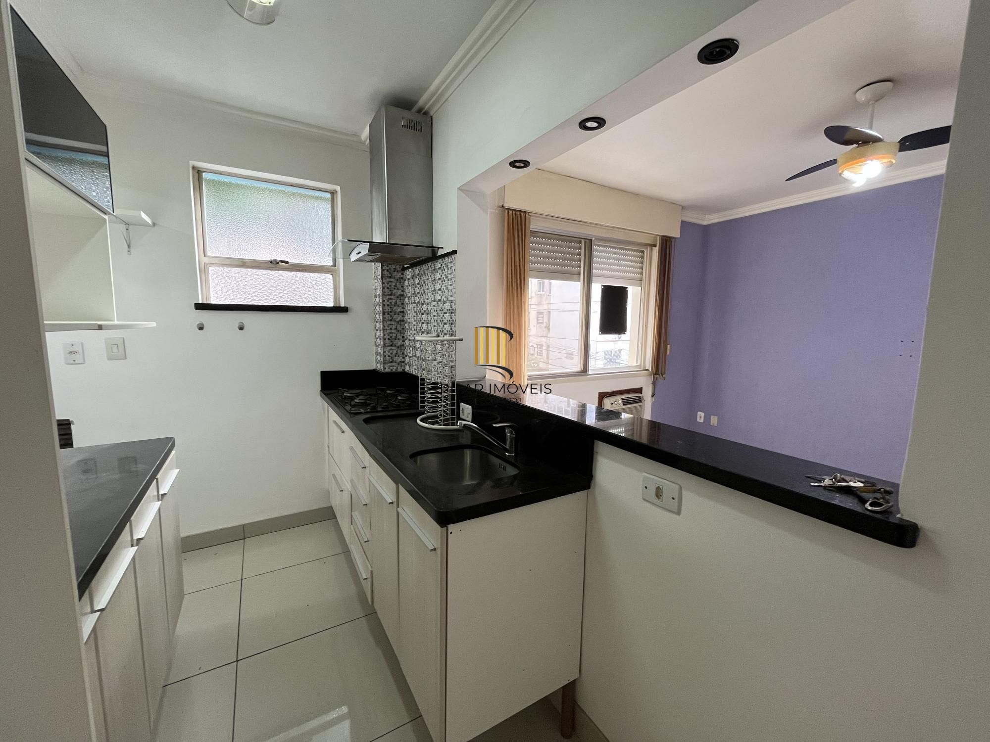 Apartamento de um quarto e uma vaga de garagem no Centro de Porto Alegre