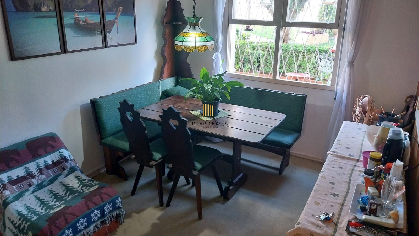 Apartamento térreo com 4 quartos e 1 vaga de garagem rotativa no Passo da Areia