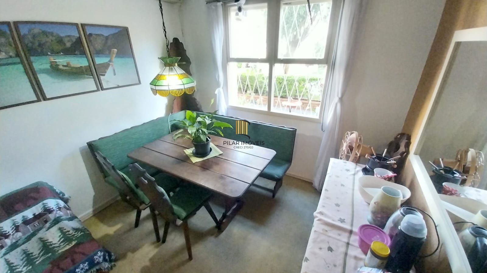 Apartamento térreo com 4 quartos e 1 vaga de garagem rotativa no Passo da Areia