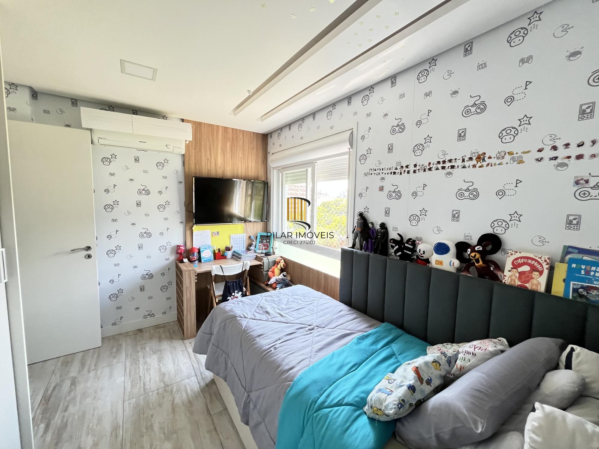 Apartamento de 3 quartos, 2 suítes e 2 vagas de garagem no Menino Deus em POA/RS