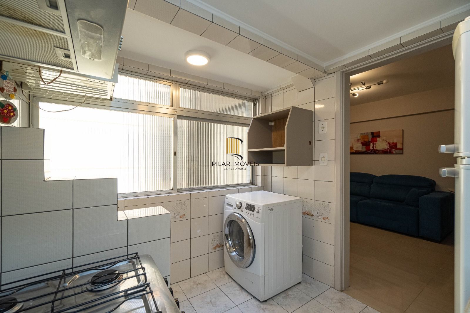 Apartamento de 1 dormitório, semi mobiliado, pronto para morar e com vaga Centro