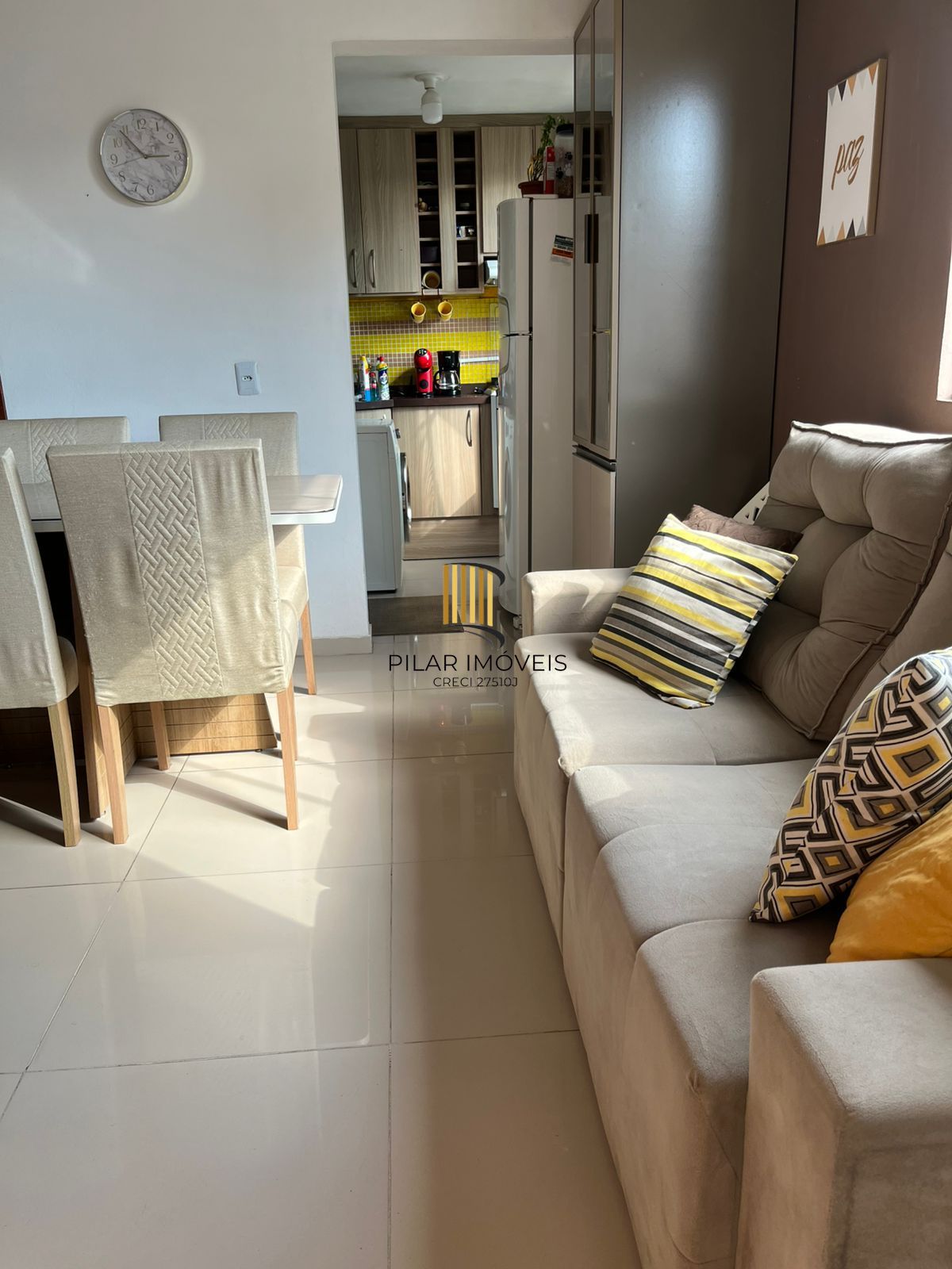 Lindo Apartamento 2 dormitórios semi mobiliado Bairro Restinga - Pilar Imóveis