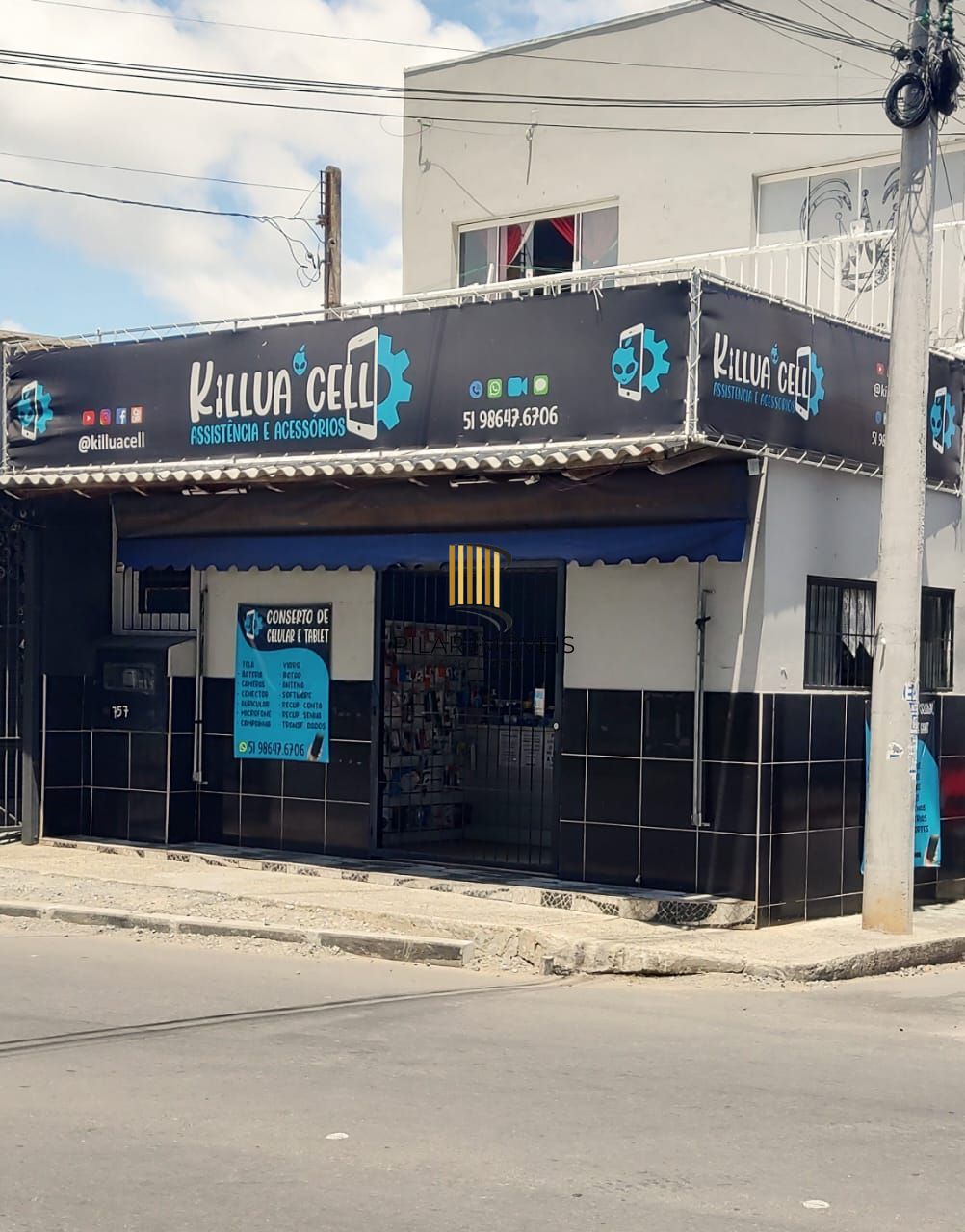 Loja de Assistência e Acessórios Eletrônicos - Pilar Imóveis