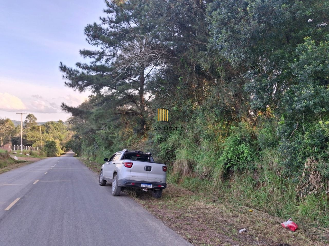 Area de terras no bairro Lageado
