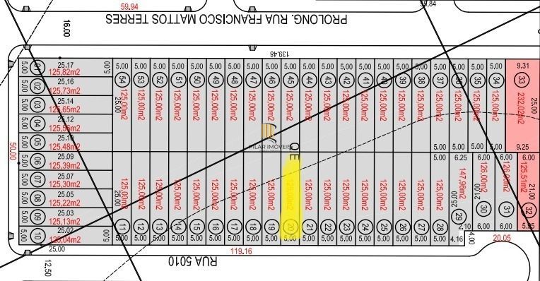 Terreno no bairro Aberta dos Morros