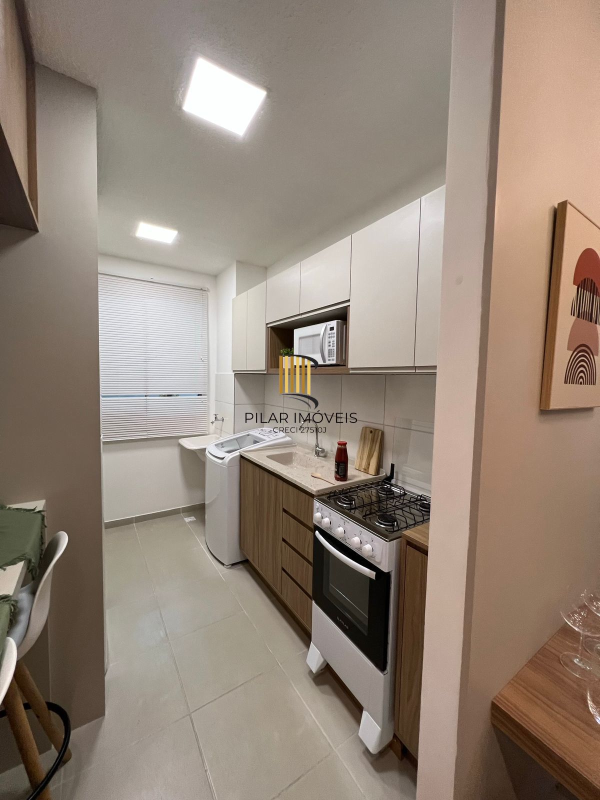 Ótimo apartamento Gardem de 2 dormitórios no bairro Campo Novo - Pilar Imóveis