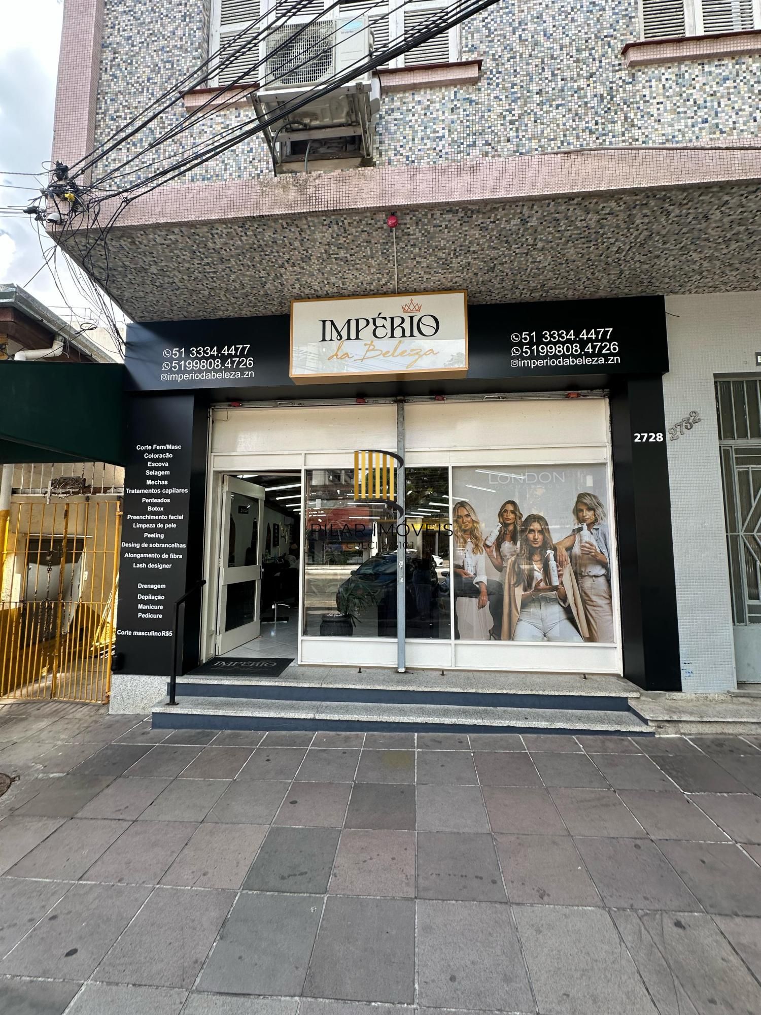 Ponto Comercial no Bairro Petrópolis no Segmento da Beleza - Pilar Imóveis