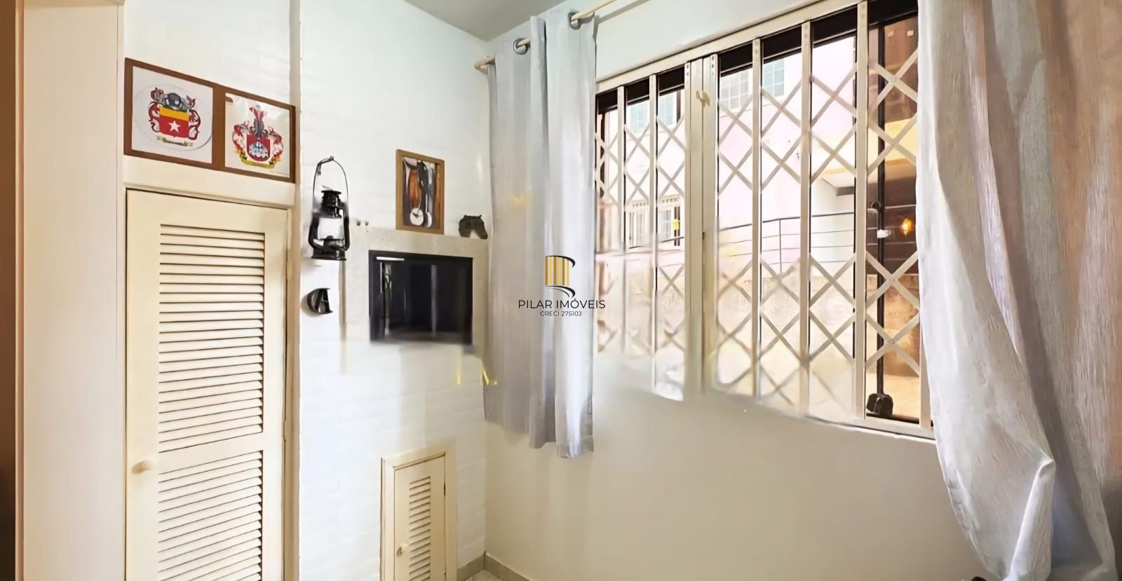 Apartamento 3 dormitórios  térreo com churrasqueira