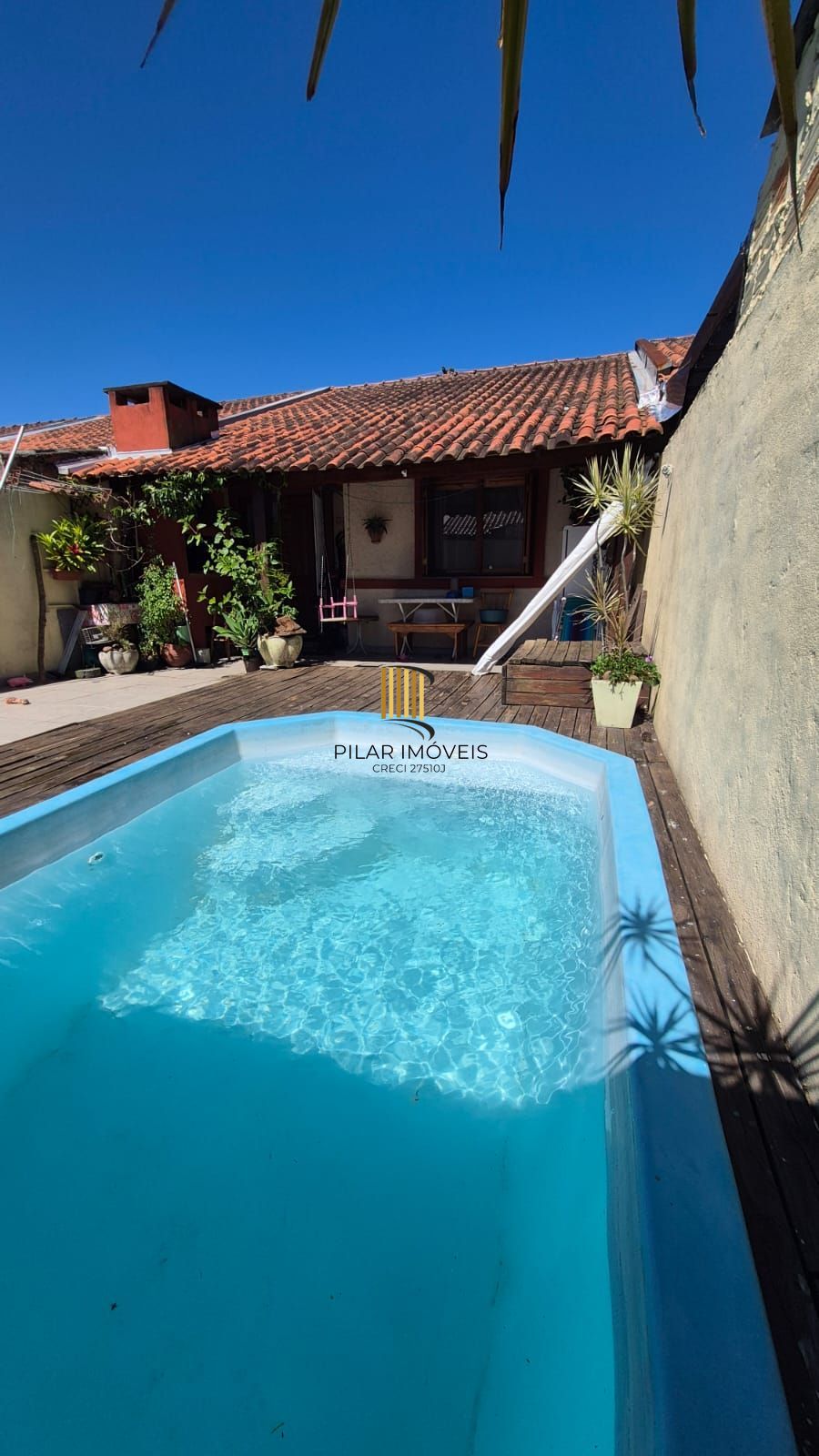 Ótima casa de dormitórios com piscina na Hípica - Pilar Imóveis