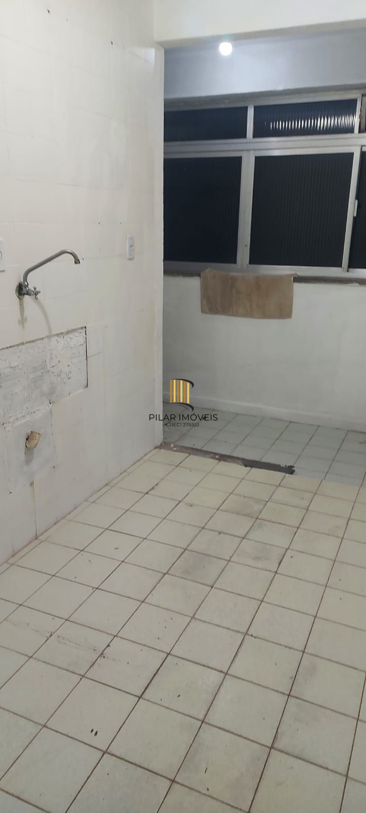 Apartamento de um dormitório no bairro Santa Tereza