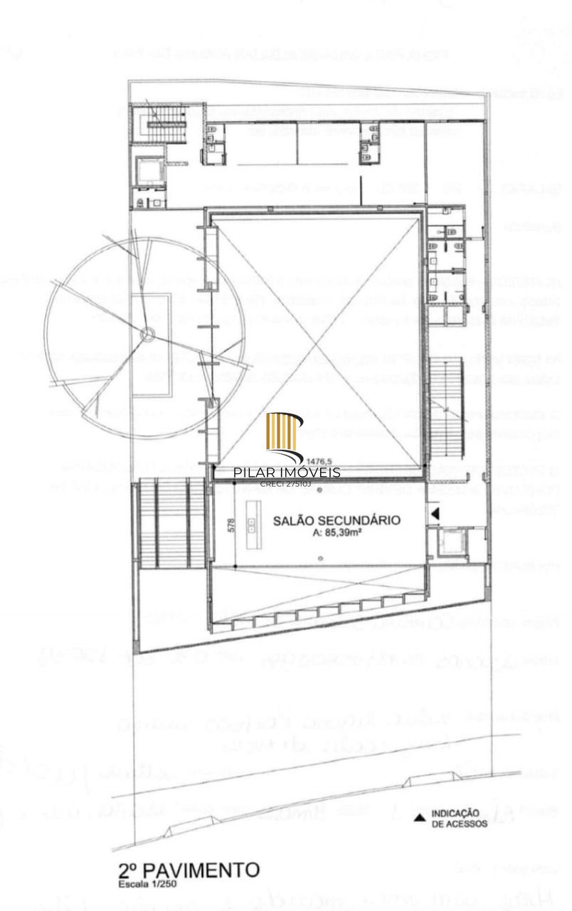 Prédio comercial no bairro Pedra Redonda