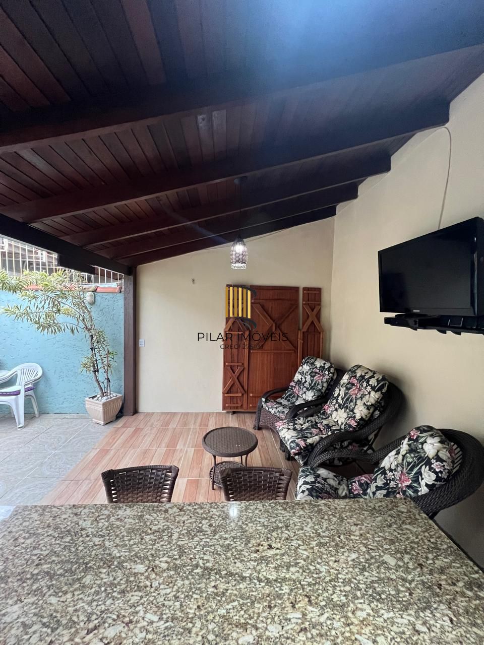 Impecável Casa Mobiliada com 3 Dormitórios localizada no loteamento Moradas do sul