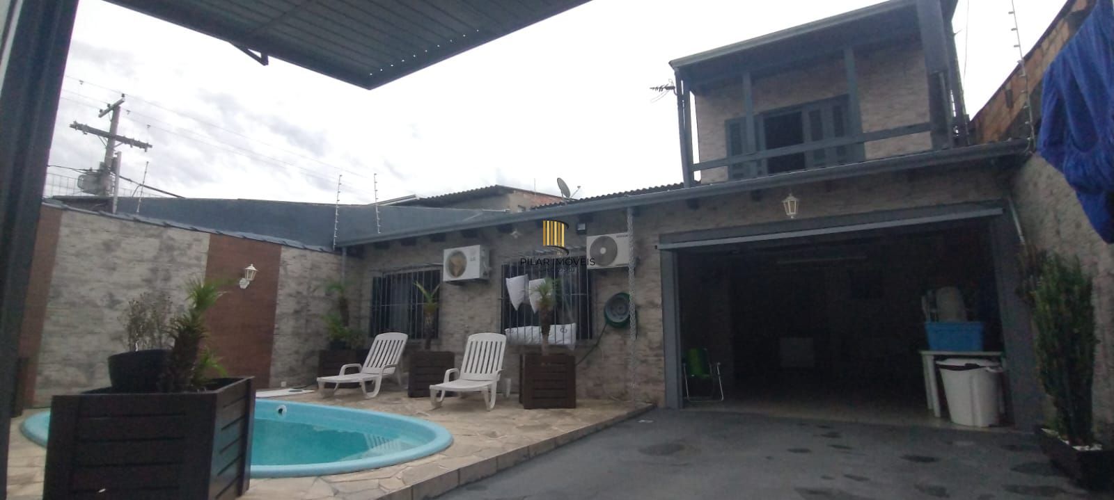 Casa no bairro Restinga com piscina com 4 dormitórios