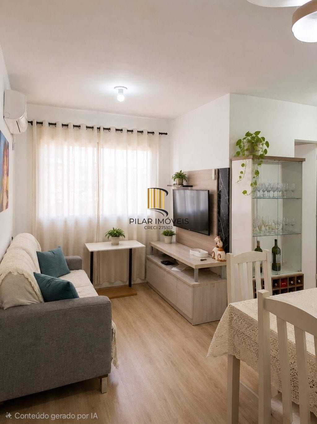 Apartamento com 2 quartos e 51m² à venda em Chapéu do Sol, Porto Alegre.