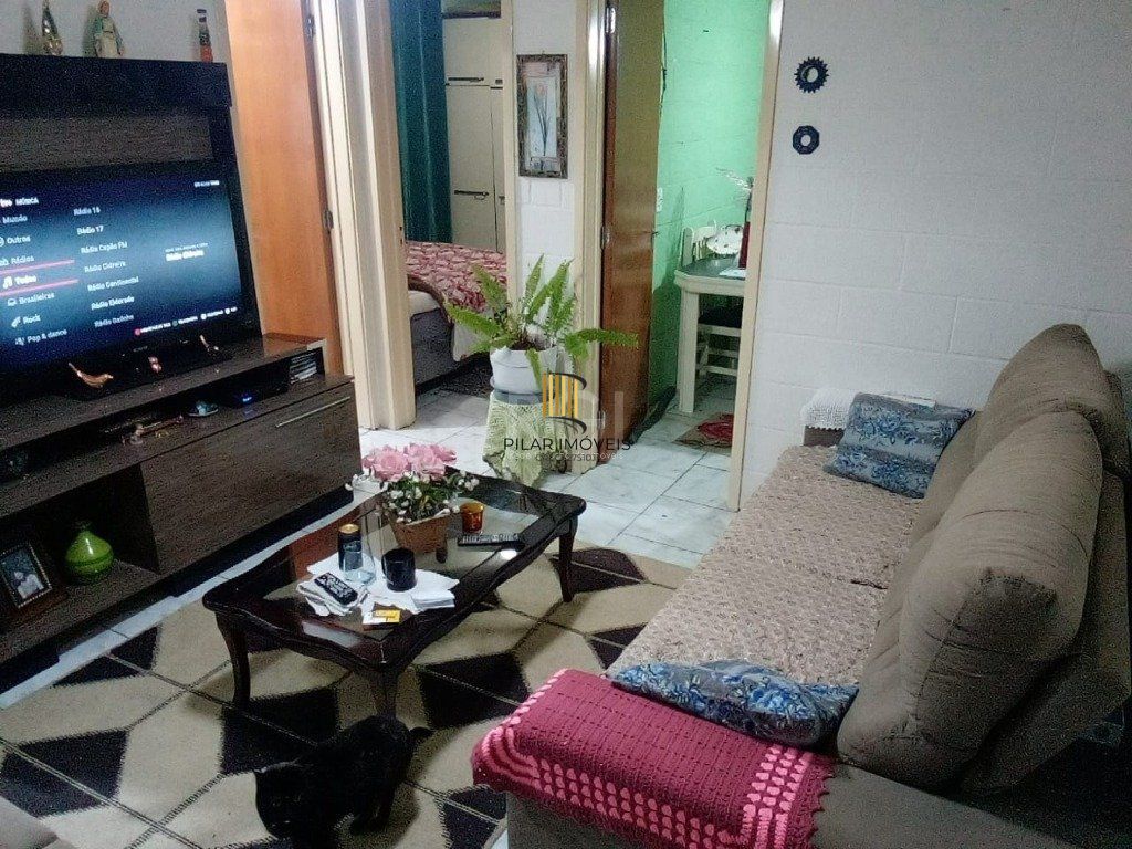 Apartamento para Venda - 38.43m², 2 dormitórios, 1 vaga - Mario Quintana - Pilar Imóveis