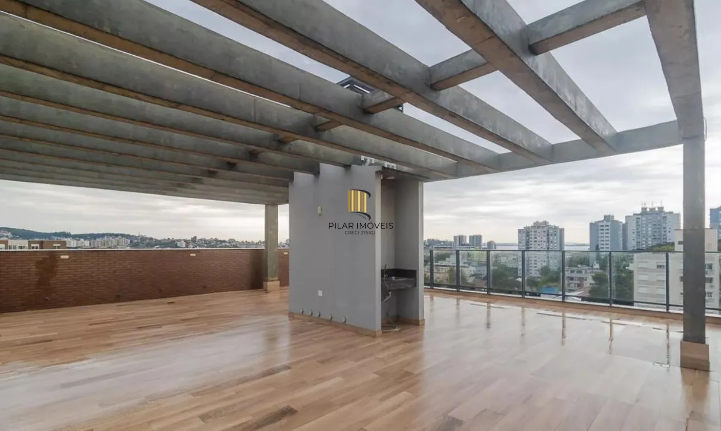 Apartamento no bairro Cristal de 2 dormitórios e vaga MOBILIADO
