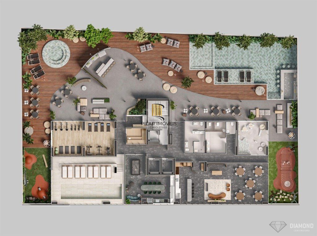 Apartamento 4 dormitórios no bairro Centro