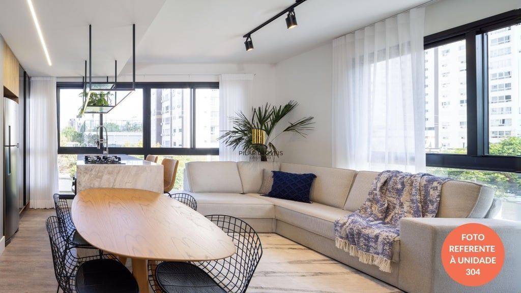 Apartamento Stúdio no Empreendimento IO Boa Vista com 44m² e vaga