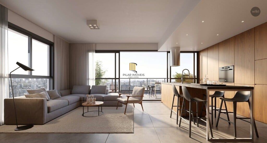Apartamento Stúdio no Empreendimento IO Boa Vista com 44m² e vaga