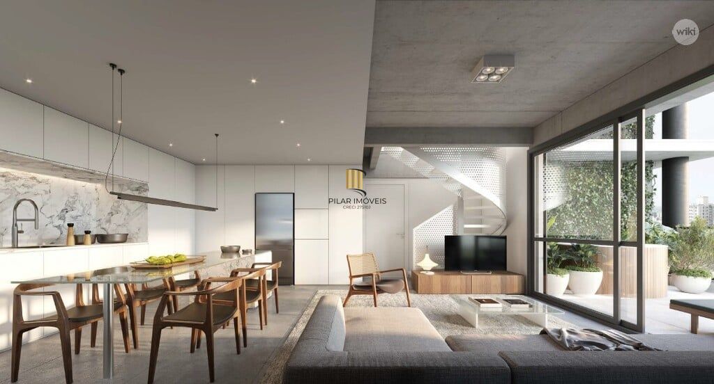 Apartamento Stúdio no Empreendimento IO Boa Vista com 44m² e vaga