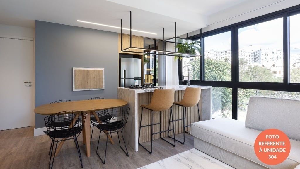 Apartamento Stúdio no Empreendimento IO Boa Vista com 44m² e vaga